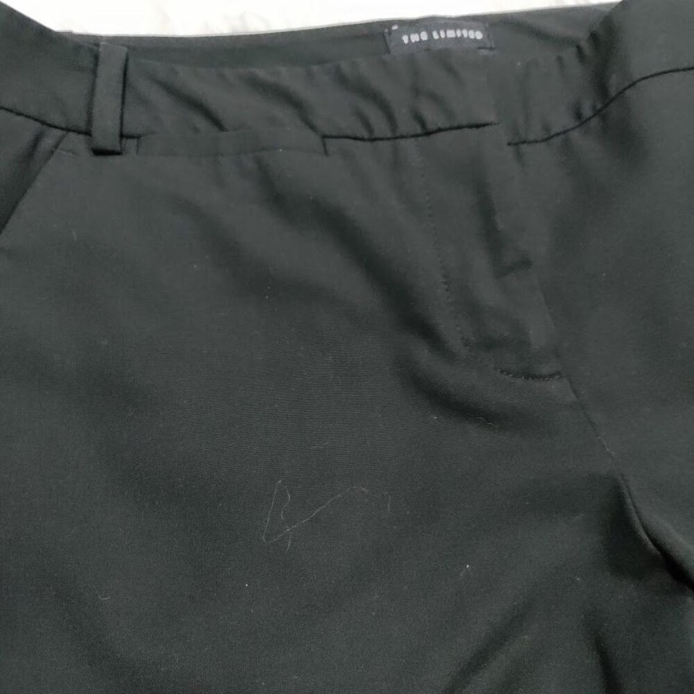 The Limited Cassidy Fit Classic Black Wide Leg Cropped Pants Women's Size 4 - Picture 4 of 10